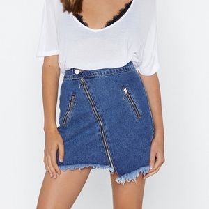 jean skirt